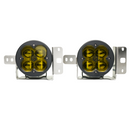 FNG SAE Fog Light Kit Jeep JL Amber Plastic Bumper Sport 2018+