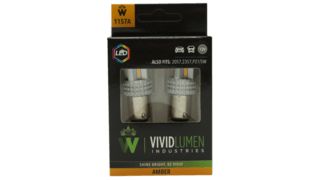 High Output Led Bulbs 1157 Amber Pair