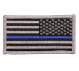 Rothco Thin Blue Line Police U.S. Flag Patch - Hook Back