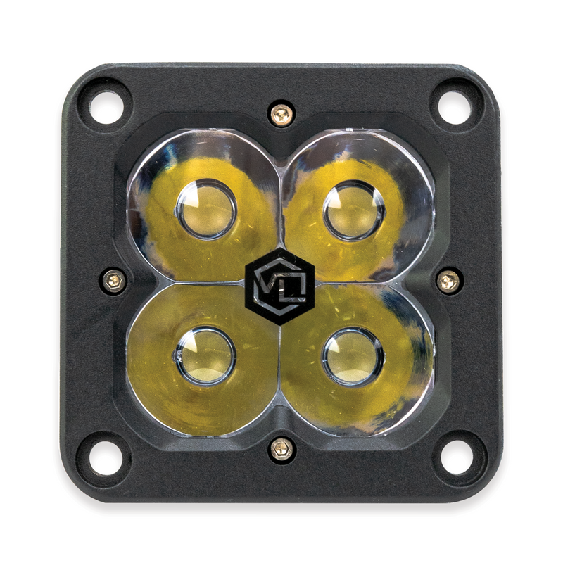 FNG Intense 3 Inch 20W Spot Light Pods With Flush Mount Single