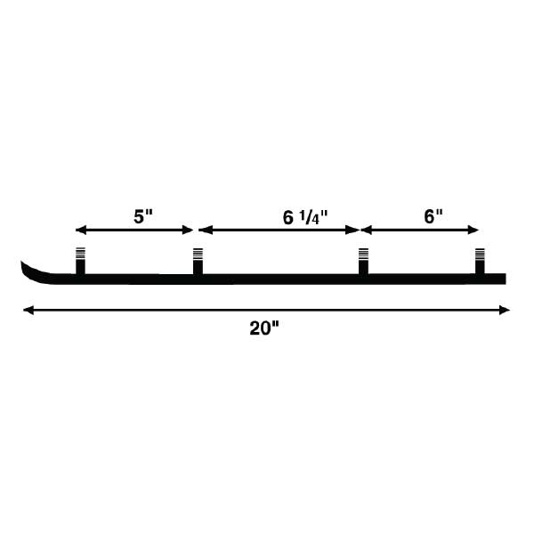 ACS USI SKI STAINLESS STEEL WEAR RODS (USI WEAR ROD   *)