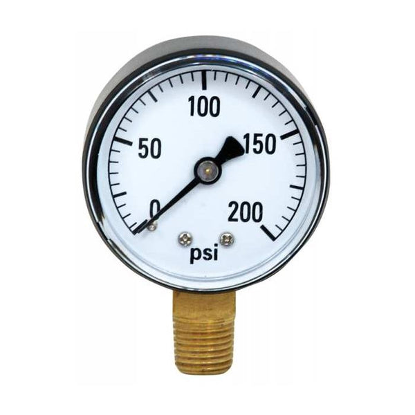 BE 200 PSI Air Pressure Gauge Model#: 85.400.200BP