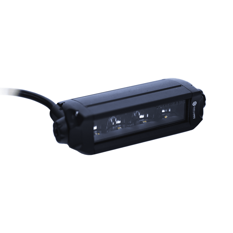 Super B Series 6 Inch Driving-Fog-Amber Strobe Light Bar DOT/SAE 2 Bars With Harness