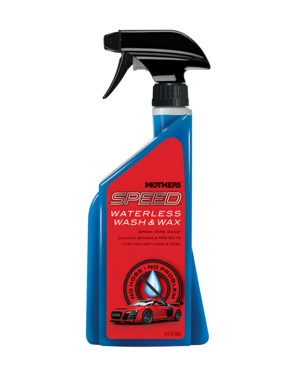 Mothers Polishes Waxes Cleaners Inc. - Speed Foaming Wash & Wax 48oz (CS 4) - MPWC - 15648W