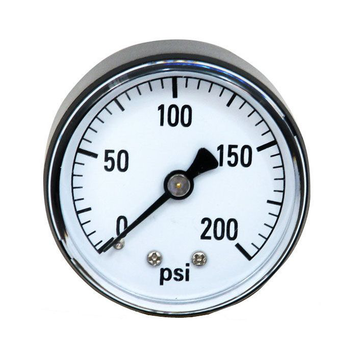 BE 200 PSI Air Pressure Gauge Model