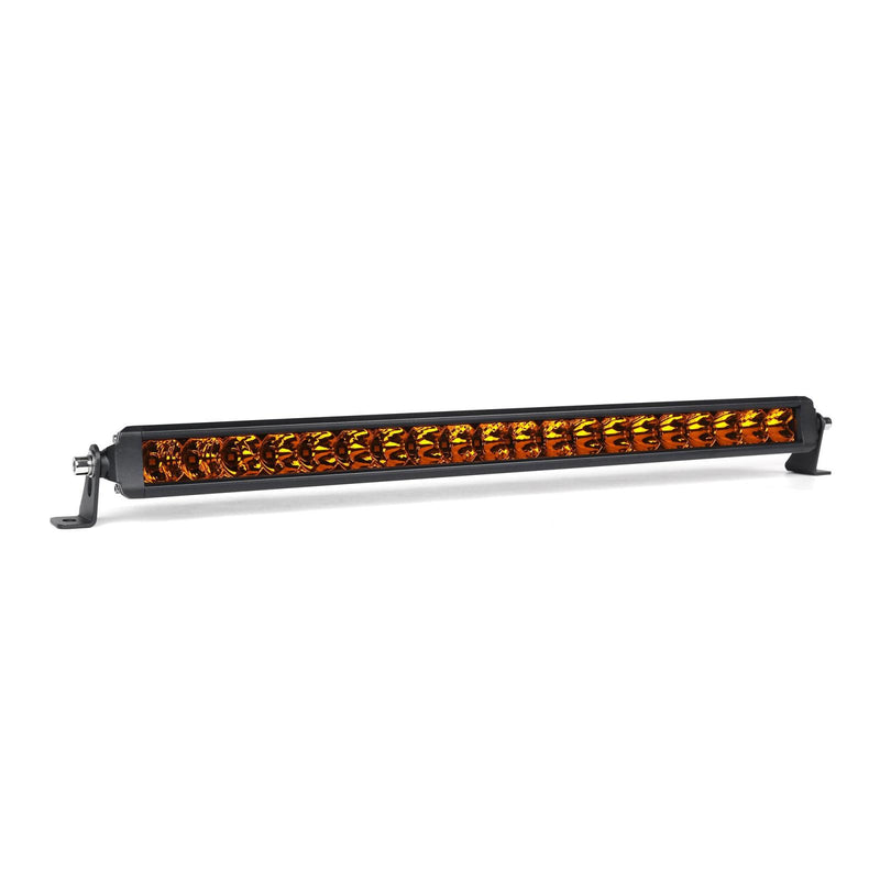 Wired Series 30 Inch Single Row Amber Combo Light Bar