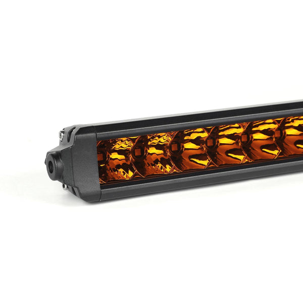 Wired Series 50 Inch Single Row Amber Combo Light Bar