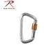 Hard Steel Modified D Key Screw Gate Carabiner