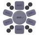 Rothco Tactical Helmet Replacement Pad Set