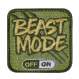 Rothco Beast Mode Patch With Hook Back