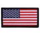 Rothco American Flag Patch - Hook Back