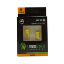 Long Lasting Led Bulbs Miniature 194 Amber Pair