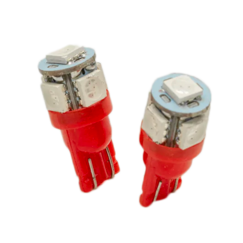 Long Lasting Led Bulbs 194 Red Pair