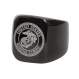 Rothco Stainless Steel USMC Eagle, Globe and Anchor Ring - Black