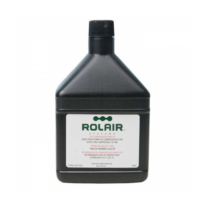 Rolair 30W Non-Detergent Air Compressor Oil Model