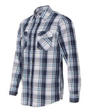 Burnside Long Sleeve Plaid Shirt - B8202