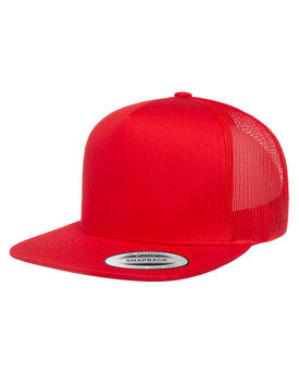 Yupoong Adult 5-Panel Classic Trucker Cap - 6006