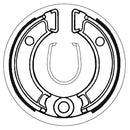 SBS BRAKE SHOES WITH SPINGS (5192010100)