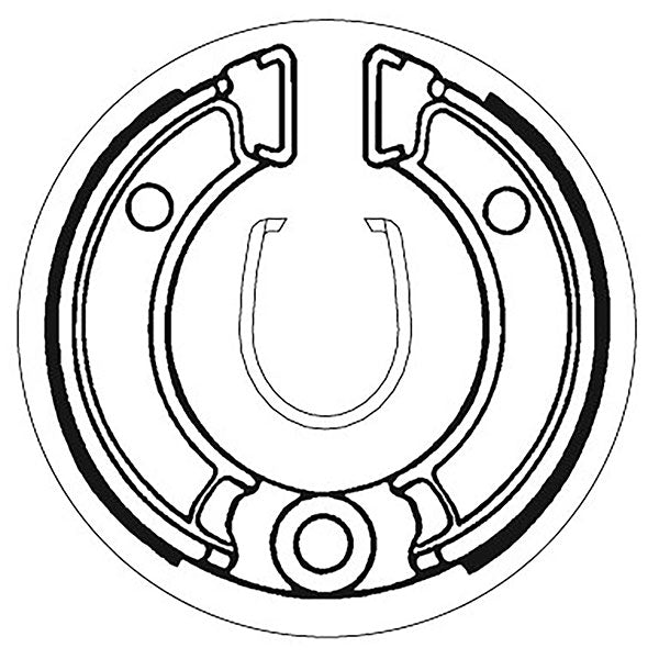 SBS BRAKE SHOES WITH SPINGS (5192010100)