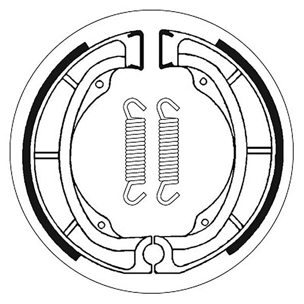 SBS BRAKE SHOES WITH SPINGS (5192016100)