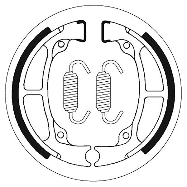 SBS BRAKE SHOES WITH SPINGS (5192022100)
