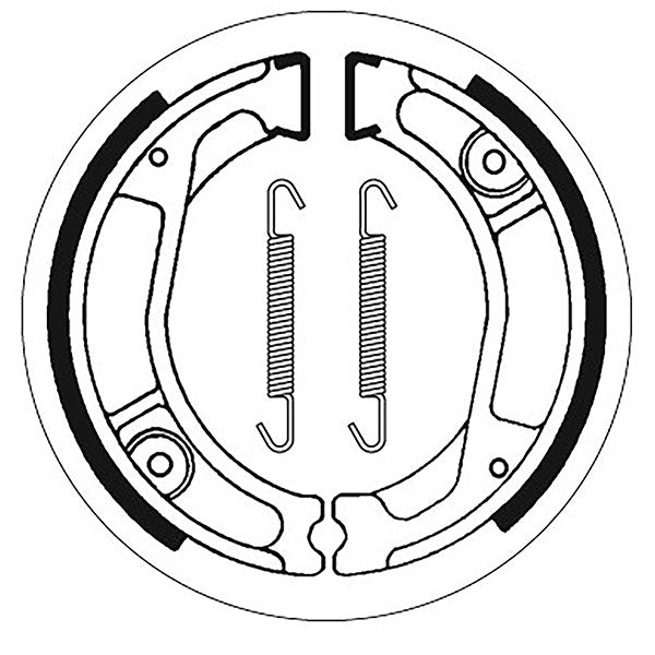 SBS BRAKE SHOES WITH SPINGS (5192029100)