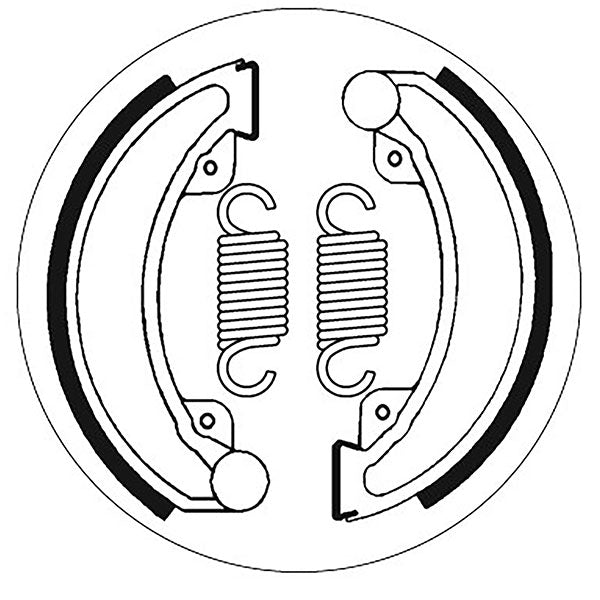 SBS BRAKE SHOES WITH SPINGS (5192030100)