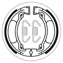 SBS BRAKE SHOES WITH SPINGS (5192032100)
