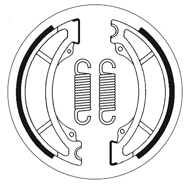 SBS BRAKE SHOES WITH SPINGS (5192036100)
