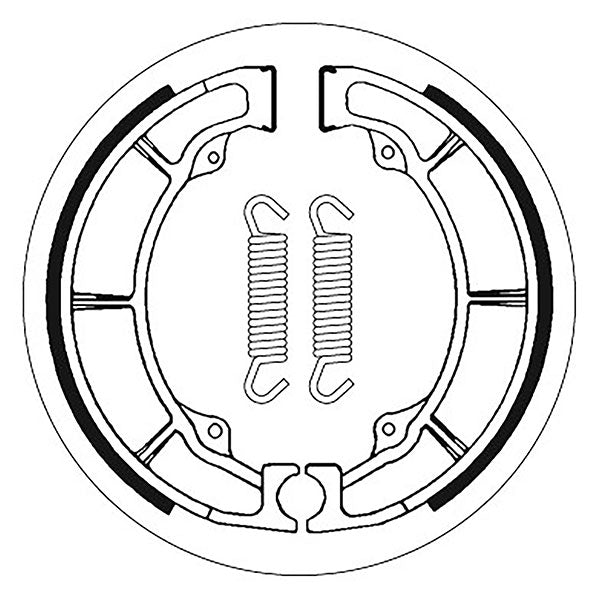 SBS BRAKE SHOES WITH SPINGS (5192038100)