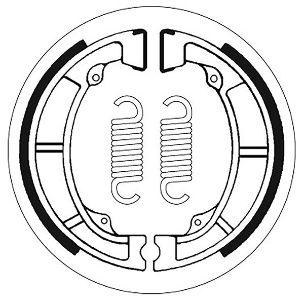 SBS BRAKE SHOES WITH SPINGS (5192039100)