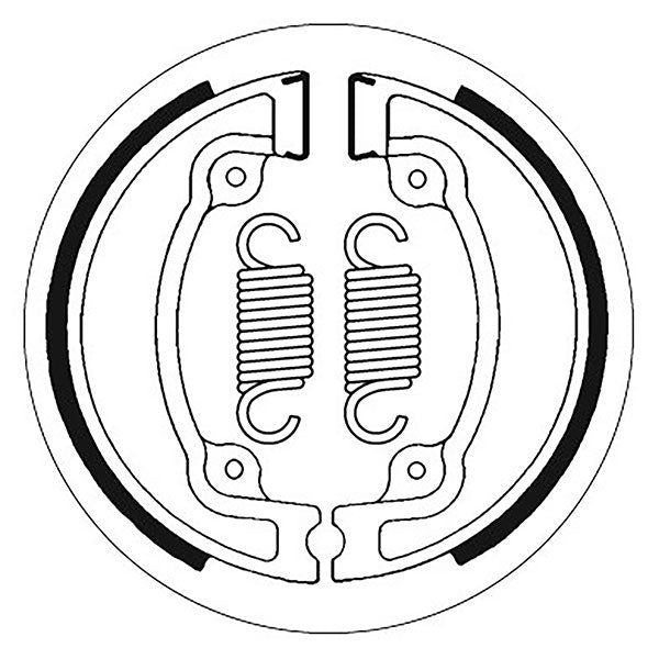 SBS BRAKE SHOES WITH SPINGS (5192041100)