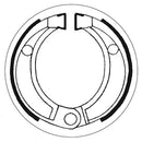 SBS BRAKE SHOES WITH SPINGS (5192043100)
