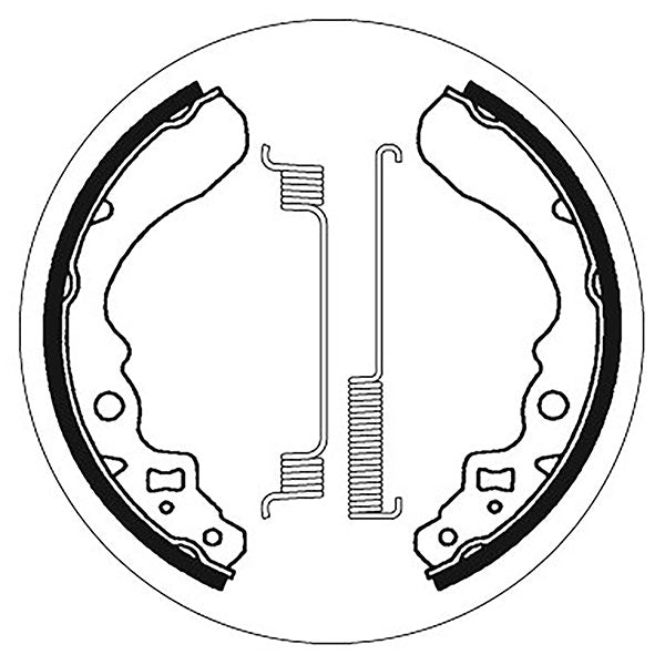 SBS BRAKE SHOES WITH SPINGS (5192053100)