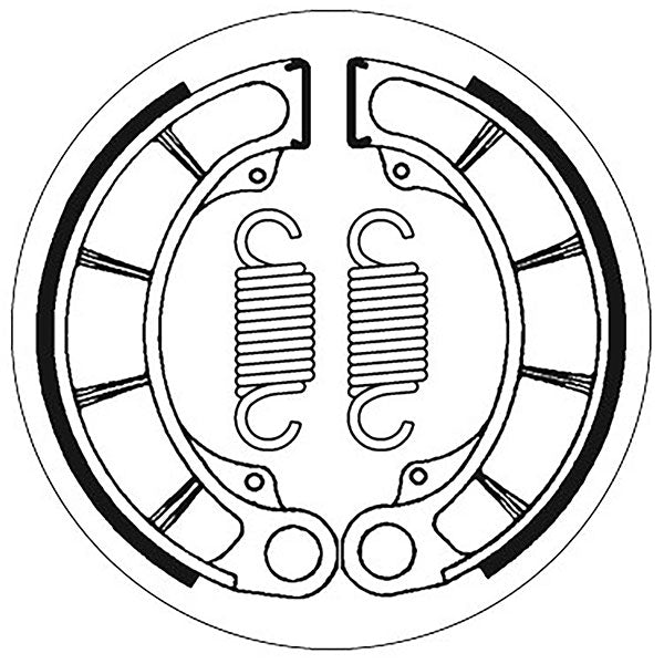 SBS BRAKE SHOES WITH SPINGS (5192059100)