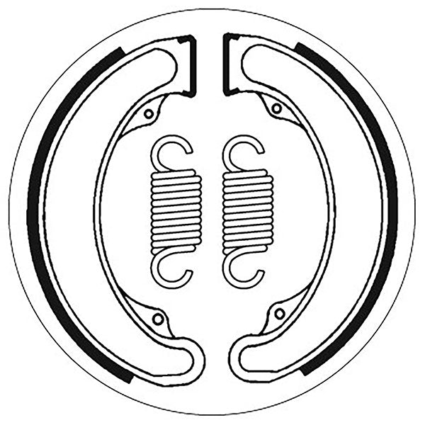 SBS BRAKE SHOES WITH SPINGS (5192070100)