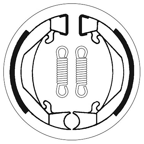 SBS BRAKE SHOES WITH SPINGS (5192074100)