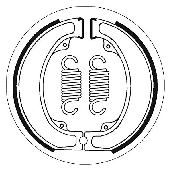 SBS BRAKE SHOES WITH SPINGS (5192075100)