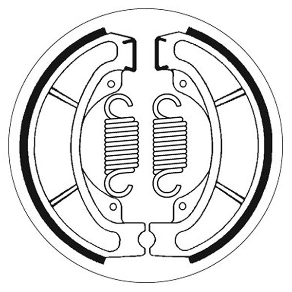 SBS BRAKE SHOES WITH SPINGS (5192082100)