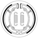 SBS BRAKE SHOES WITH SPINGS (5192104100)