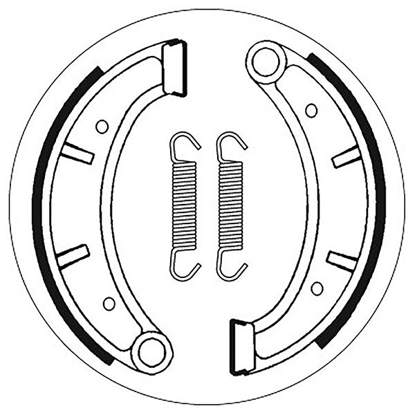 SBS BRAKE SHOES WITH SPINGS (5192118100)