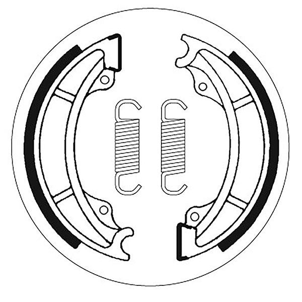 SBS BRAKE SHOES WITH SPINGS (5192122100)