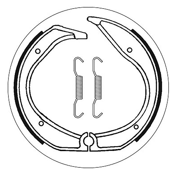 SBS BRAKE SHOES WITH SPINGS (5192140100)