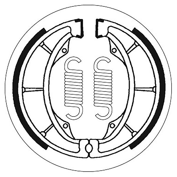 SBS BRAKE SHOES WITH SPINGS (5192183100)