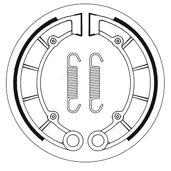 SBS BRAKE SHOES WITH SPINGS (5192197100)