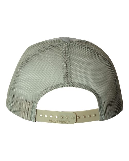 Richardson Patterned Snapback Trucker Cap - 112P