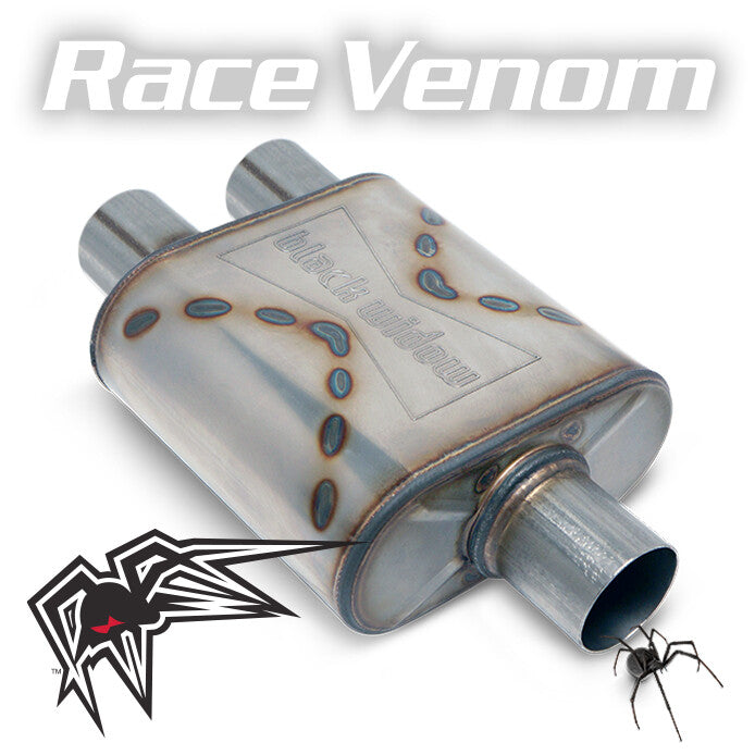 Black Widow Race Venom 3”/3" Single/Dual BWSDR-33