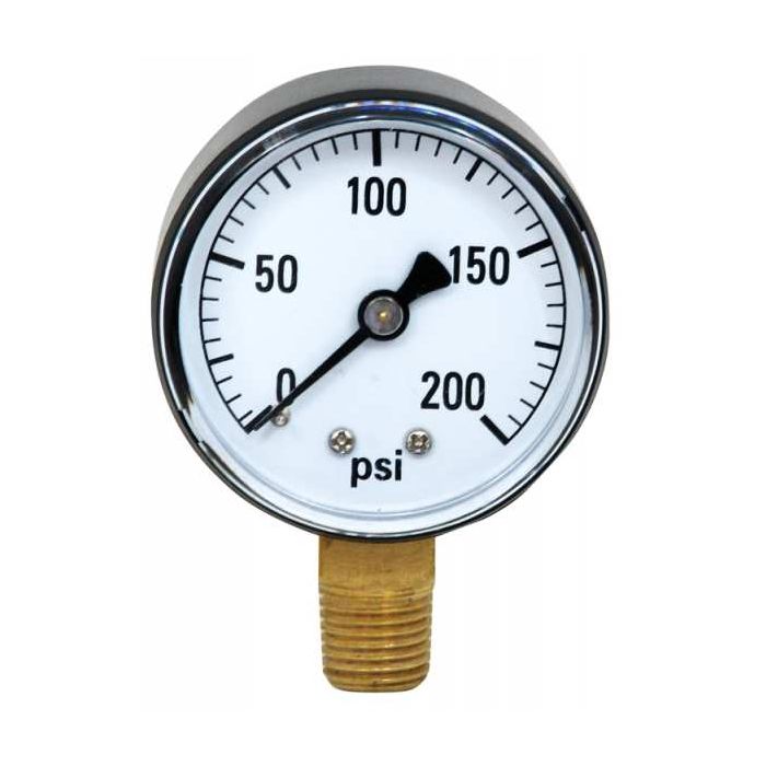 BE 200 PSI Air Pressure Gauge Model