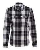 Burnside Women's Long Sleeve Plaid Shirt - 5222