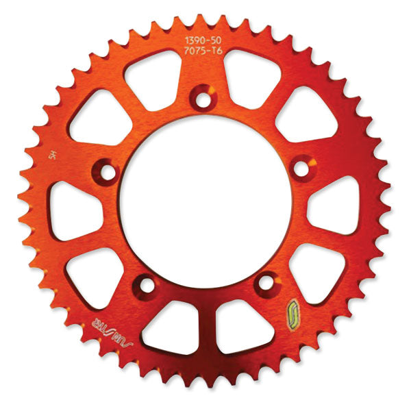 SUNSTAR WORKS TRIPLESTAR ALUMINUM REAR SPROCKET (5-139050OR)